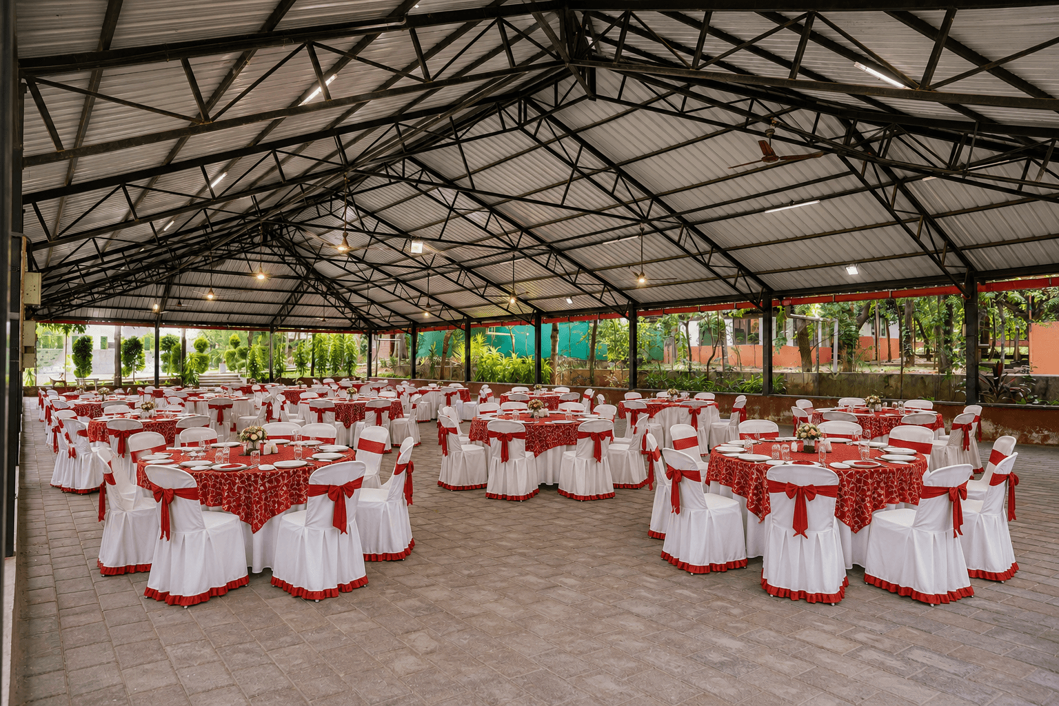 Utsav Hall at Sharmada Hidden Nest Resort